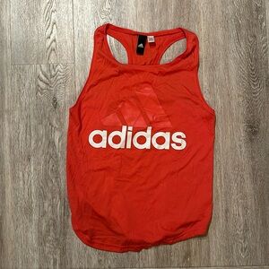 Red Adidas Fitness Tank
